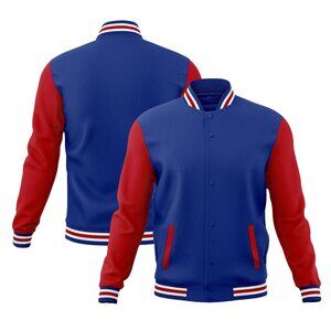 Varsity Baseball Jacket Lightweight Cotton Street Fashion Unisex Slim Fit